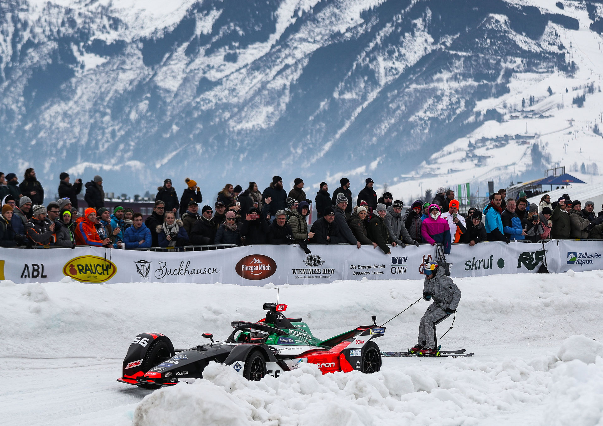 Audi Brings Its Finest Racers To Zell am See GP Ice Race In Austria