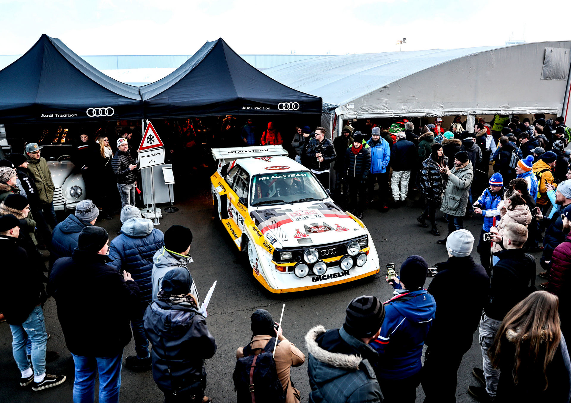 Audi Brings Its Finest Racers To Zell am See GP Ice Race In Austria