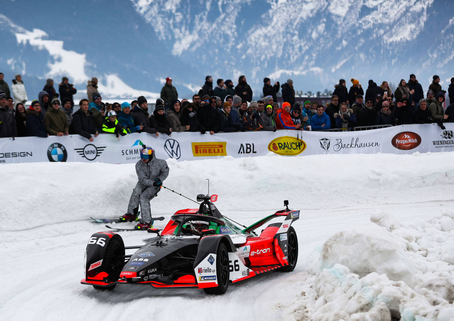 Audi Brings Its Finest Racers To Zell am See GP Ice Race In Austria