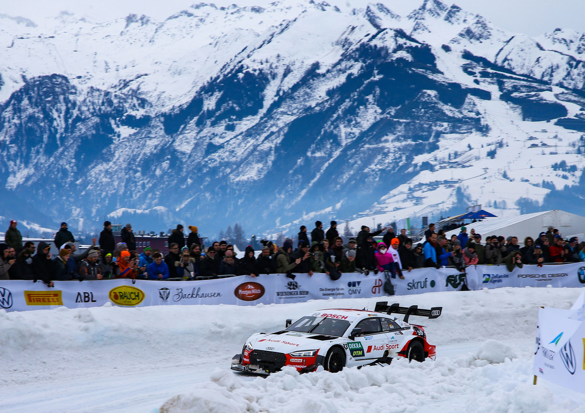 Audi Brings Its Finest Racers To Zell am See GP Ice Race In Austria