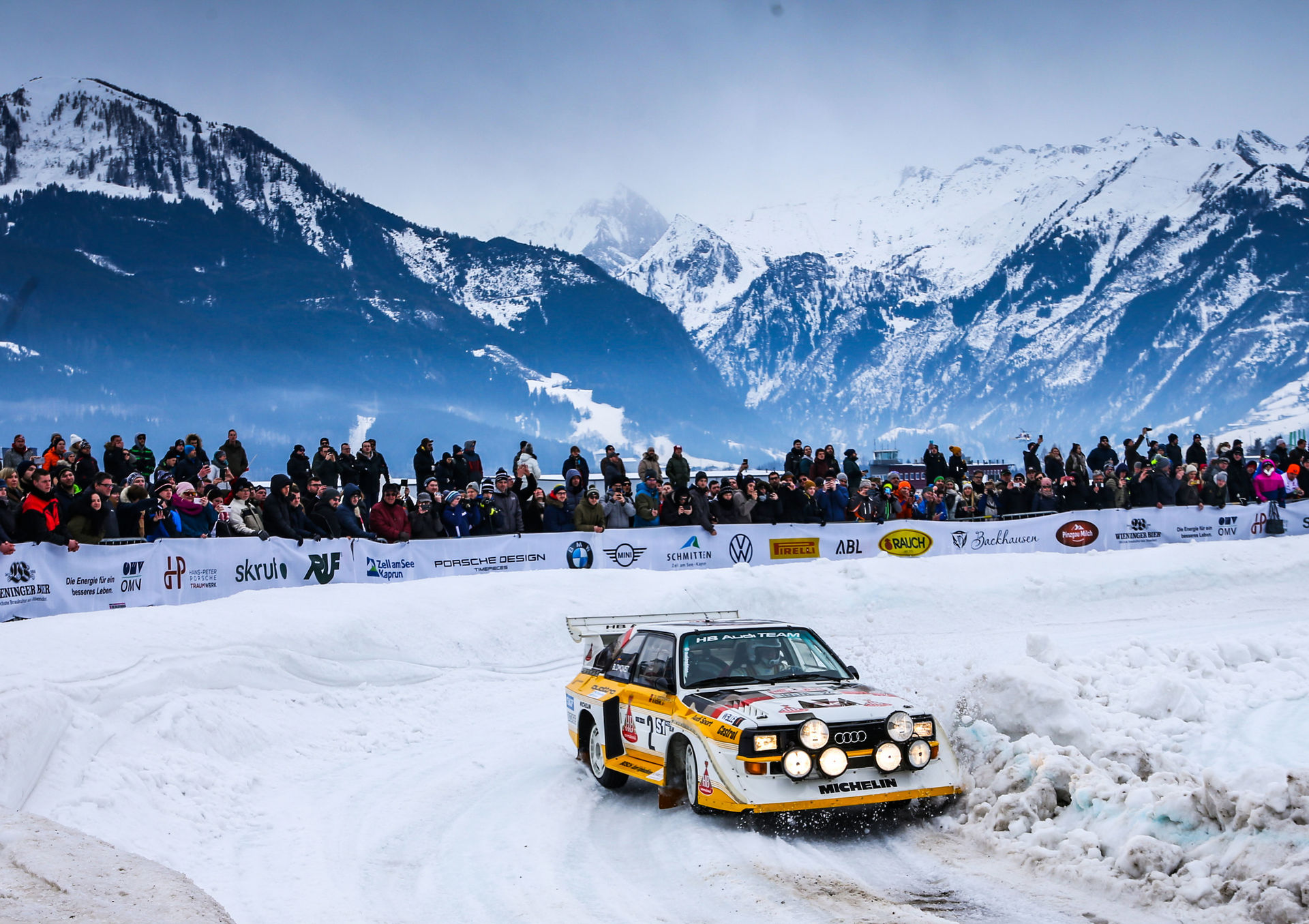 Audi Brings Its Finest Racers To Zell am See GP Ice Race In Austria