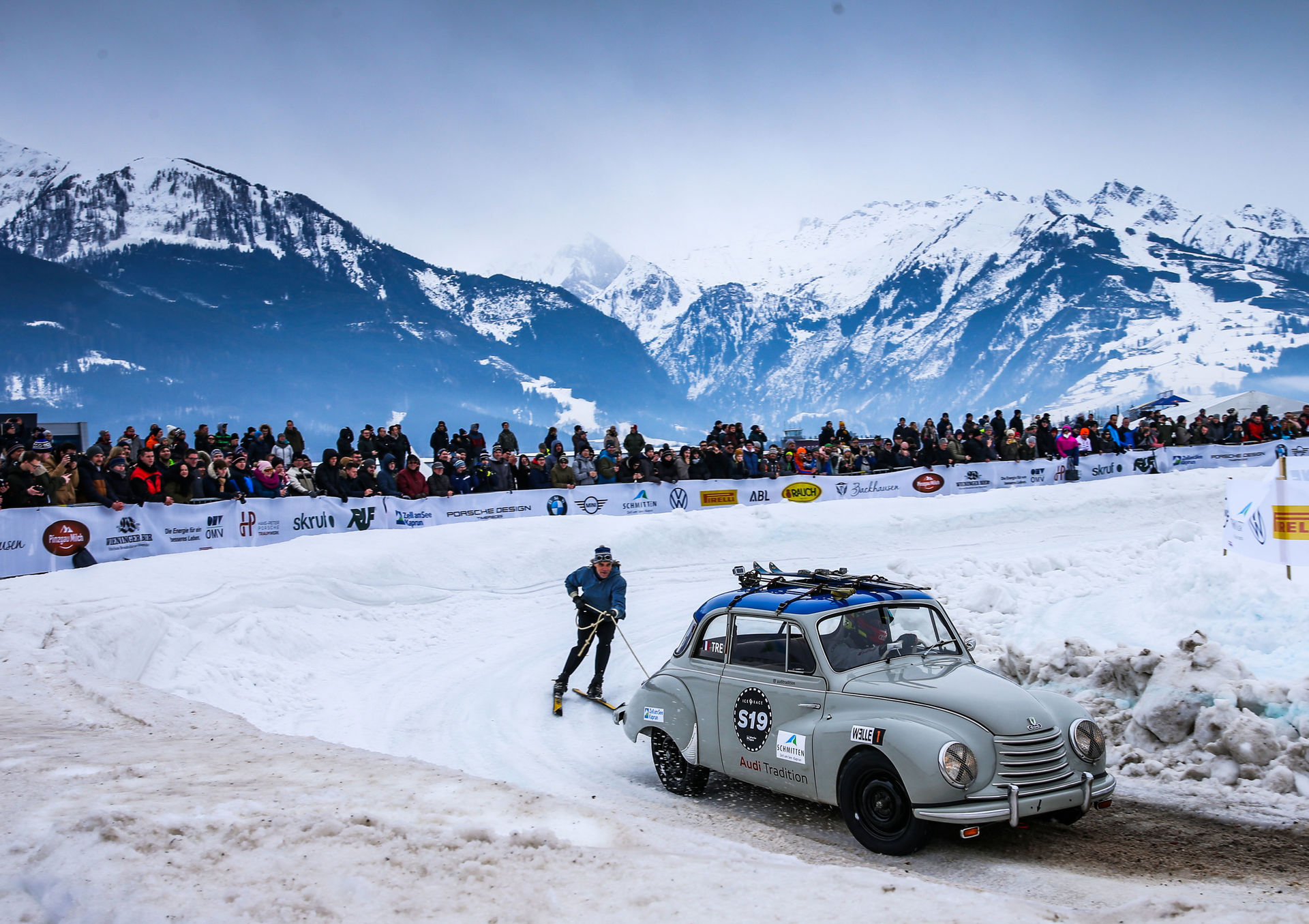 Audi Brings Its Finest Racers To Zell am See GP Ice Race In Austria
