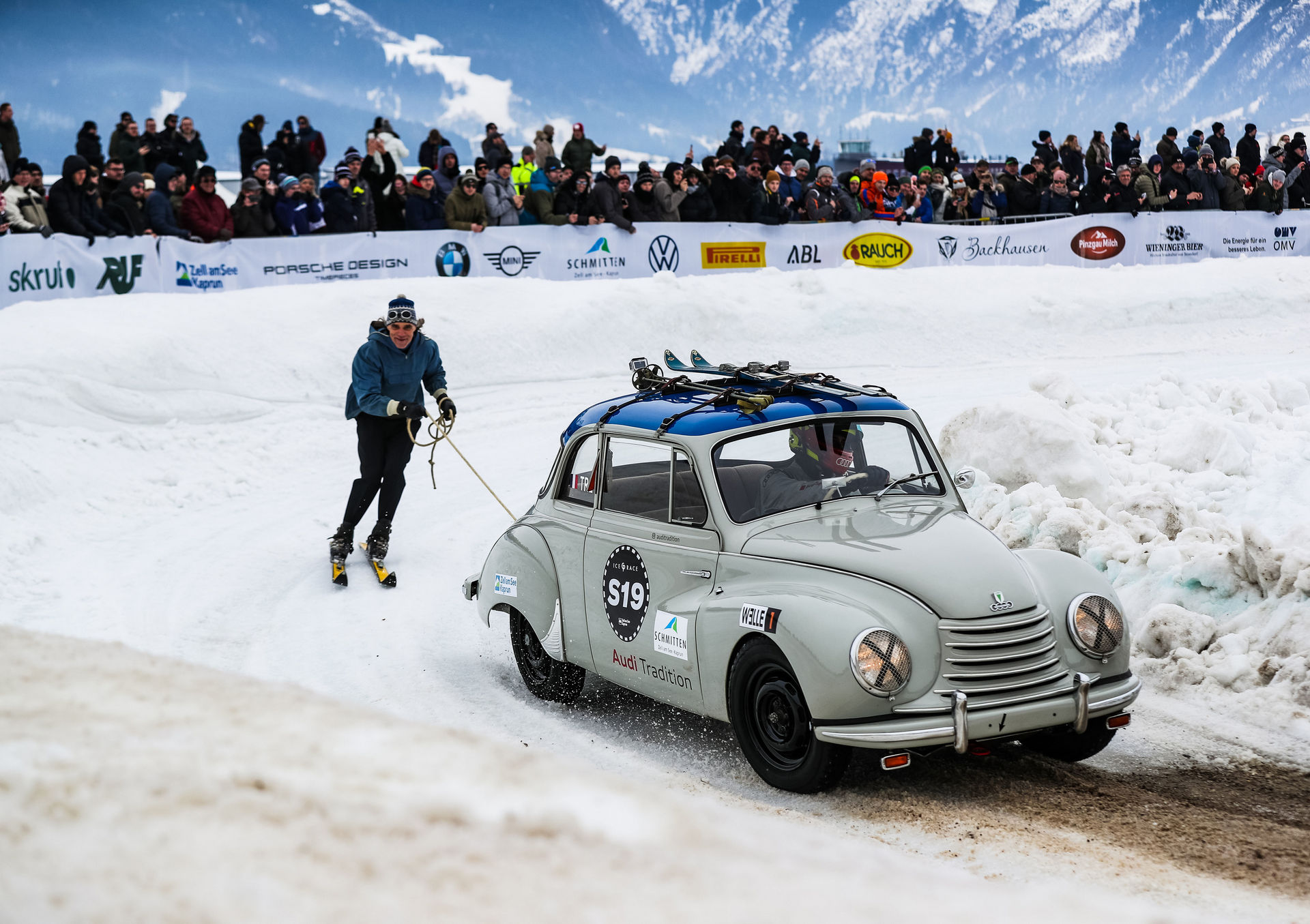 Audi Brings Its Finest Racers To Zell am See GP Ice Race In Austria