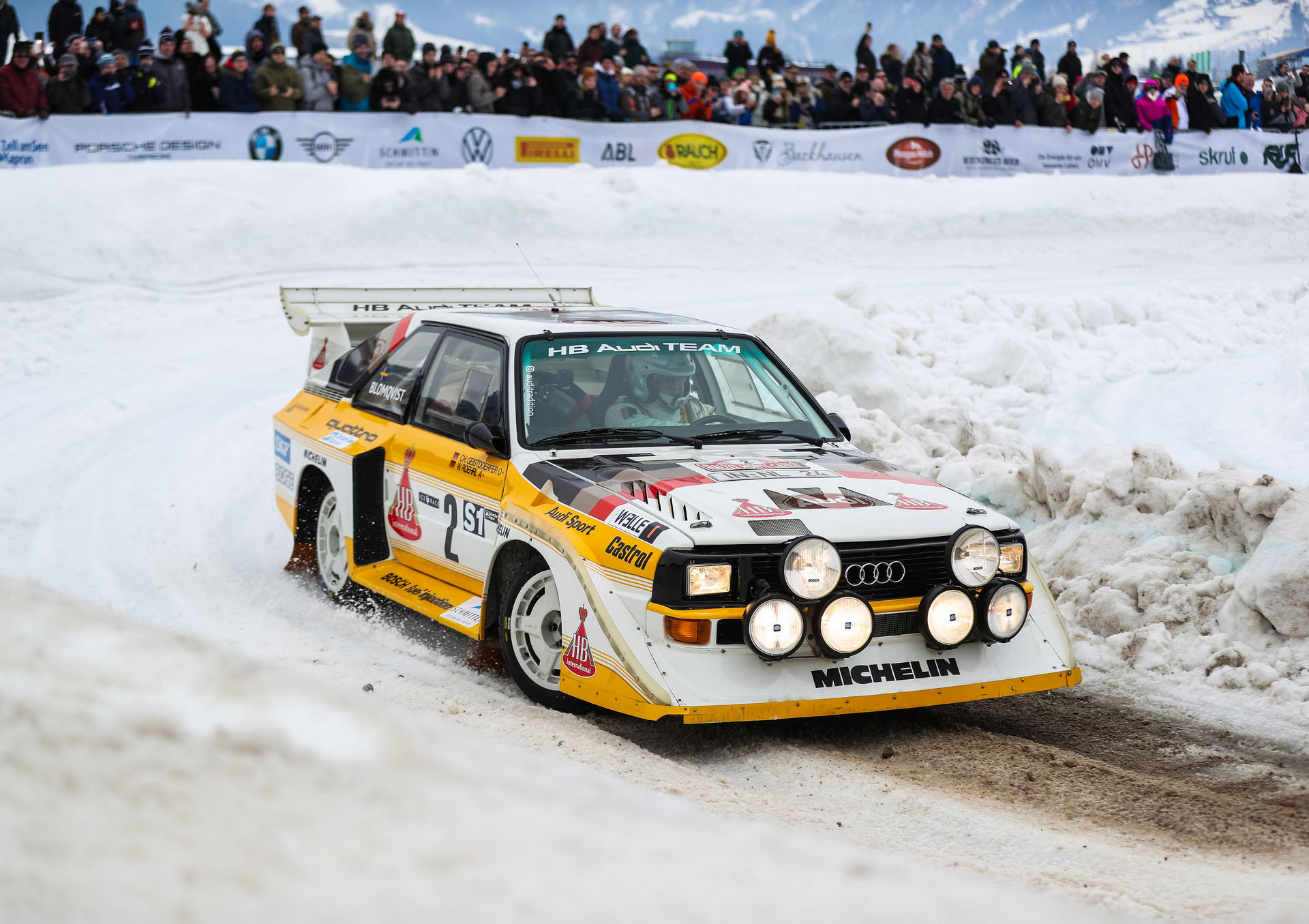 Audi Brings Its Finest Racers To Zell am See GP Ice Race In Austria