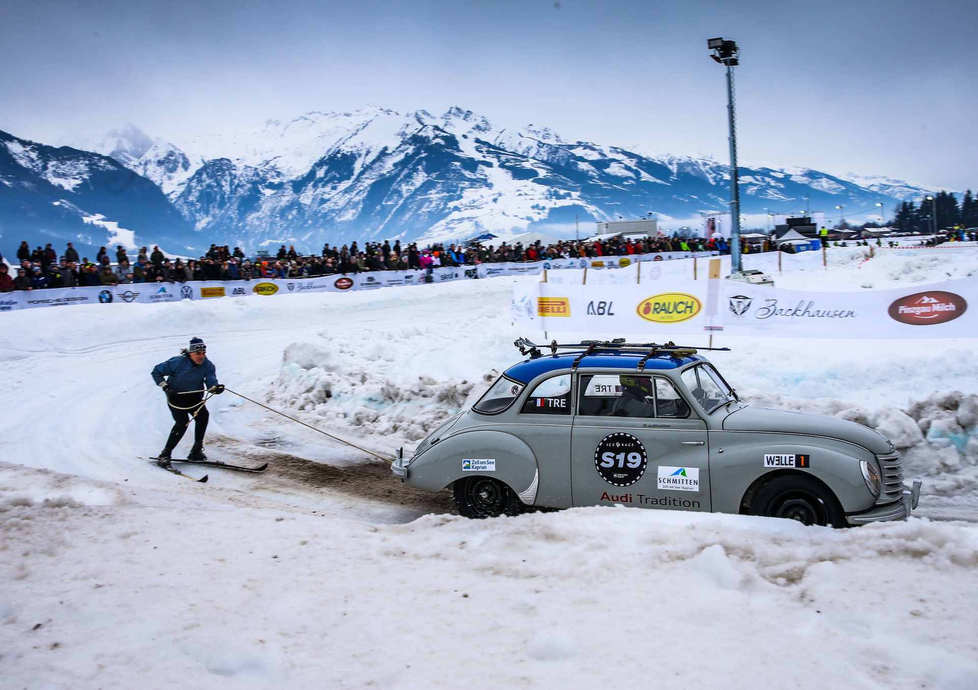Audi Brings Its Finest Racers To Zell am See GP Ice Race In Austria
