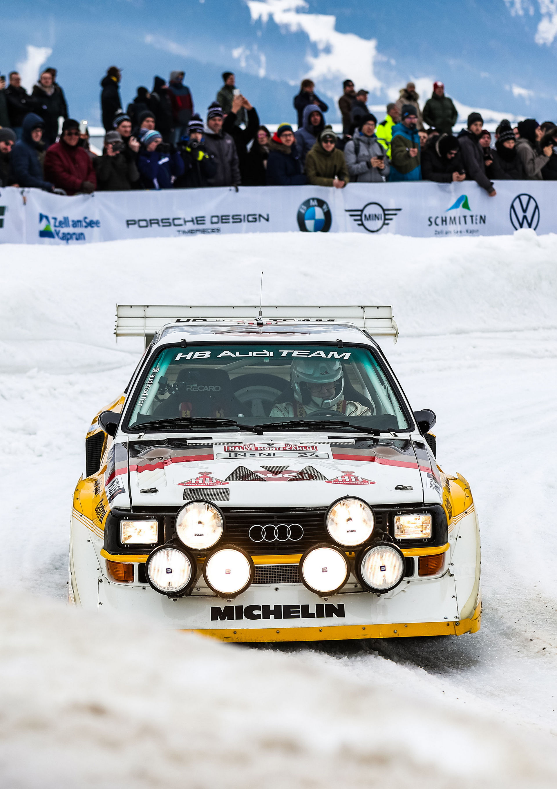Audi Brings Its Finest Racers To Zell am See GP Ice Race In Austria