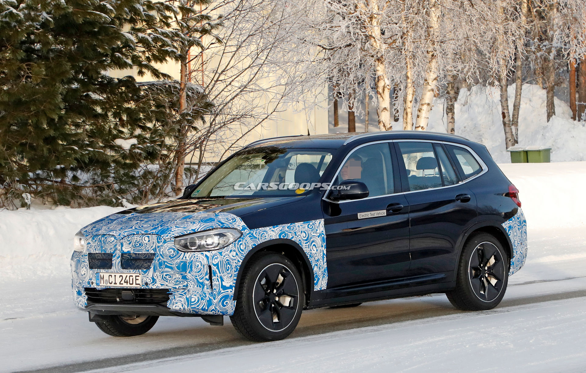 BMW iX3 Spotted Testing Its Lightweight Aerodynamic Wheels