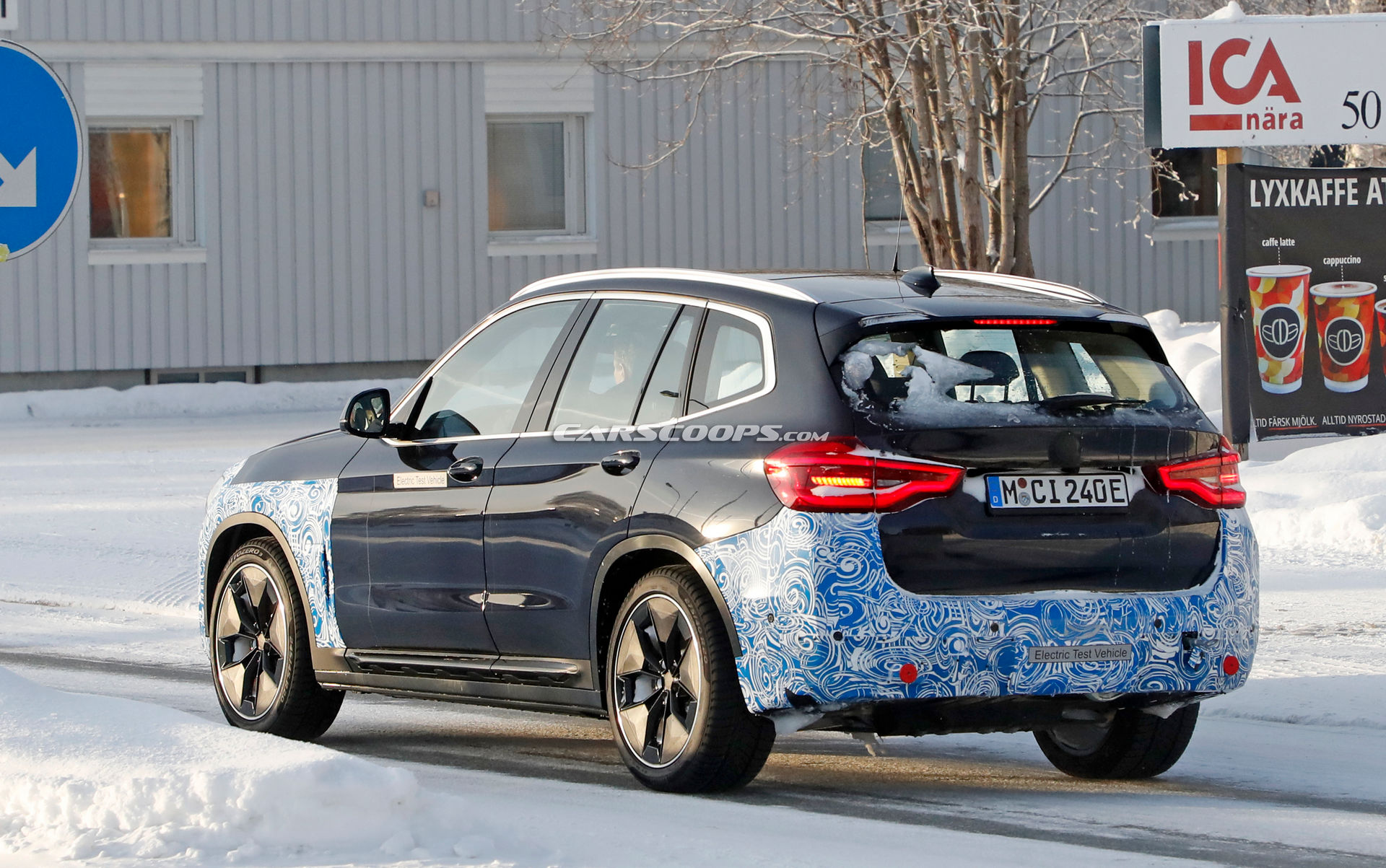 BMW iX3 Spotted Testing Its Lightweight Aerodynamic Wheels