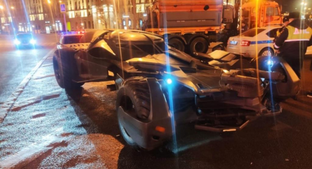  Russian Cops Not Afraid Of Batman, Impound Batmobile For Lack Of License Plates