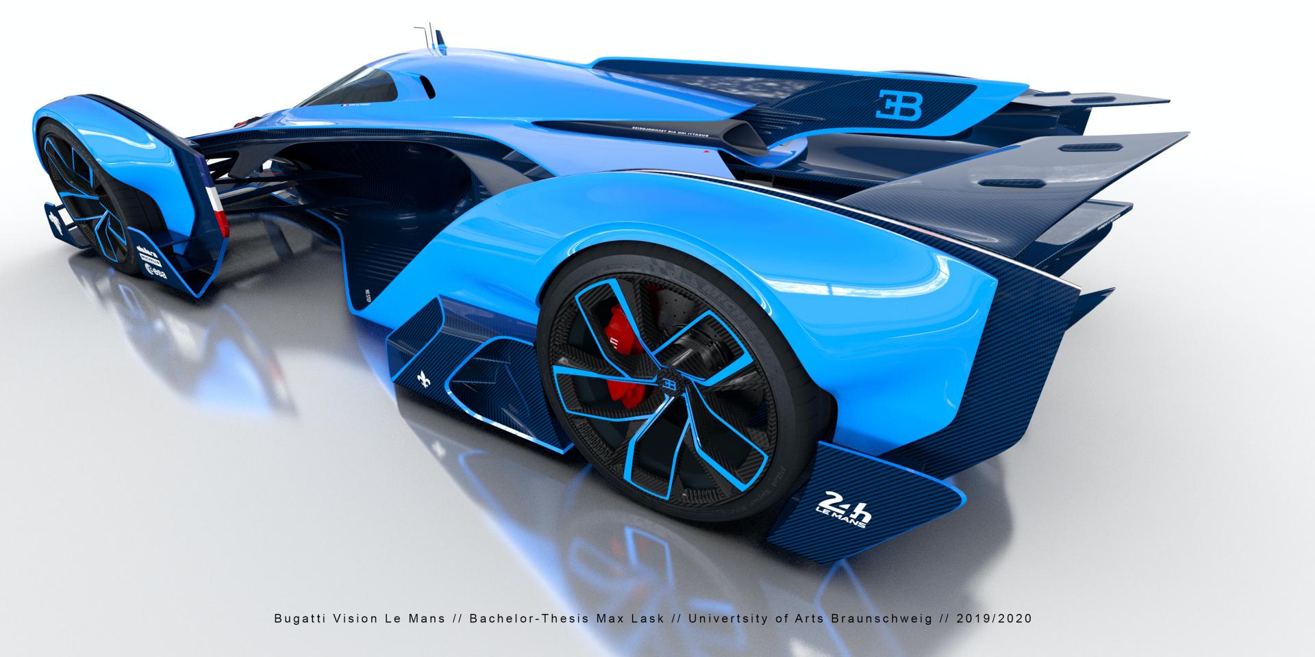 Bugatti Designer’s Vision Le Mans Would Make An Astonishing Endurance Racer