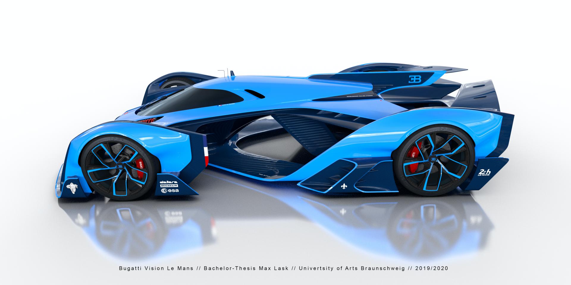 Bugatti Designer’s Vision Le Mans Would Make An Astonishing Endurance Racer