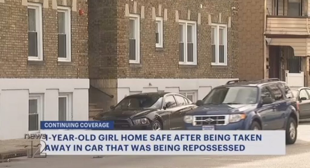  Acura Repossessed In New Jersey With A 1-Year-Old In The Back Seat