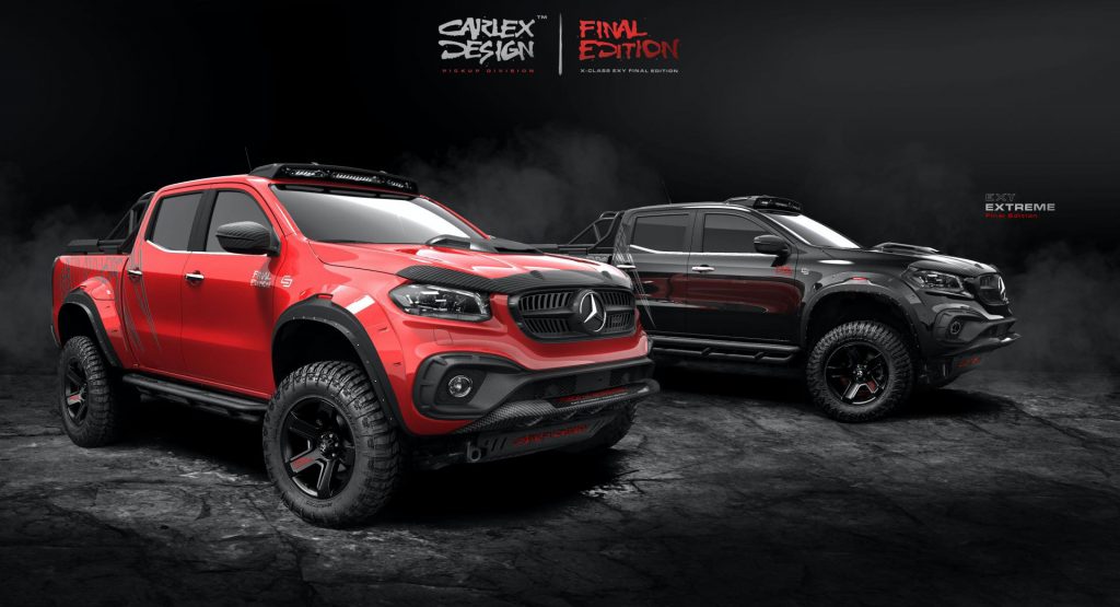  Carlex Design Pays Tribute To Outgoing Mercedes X-Class With Flashy Final Editions