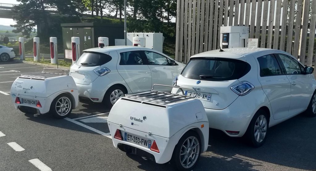  Tow Your Own Batteries: French Startup’s Trailers To Eliminate EV Range Anxiety
