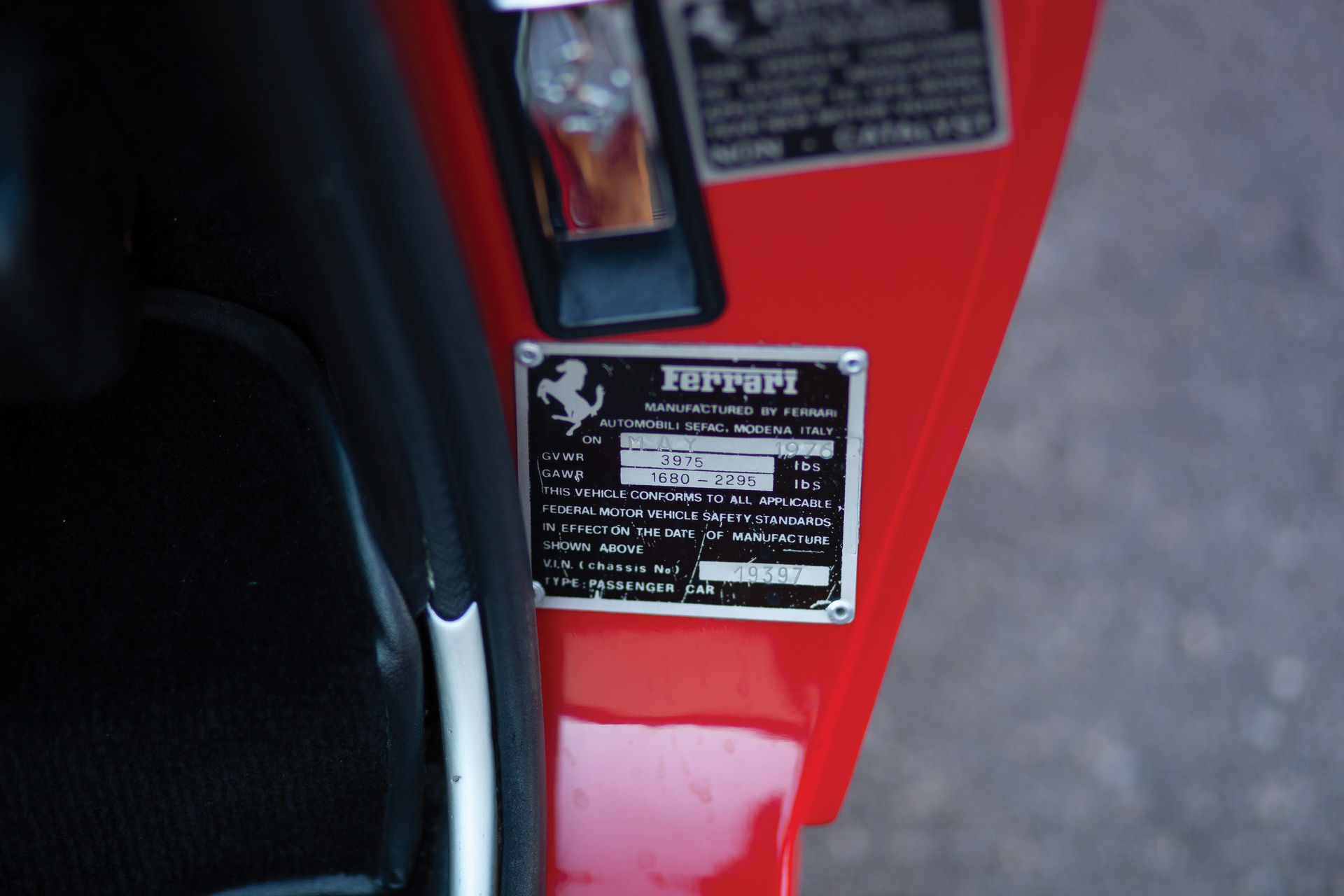 Rare 1976 Ferrari 308 GTB Vetroresina Has A Fiberglass Body