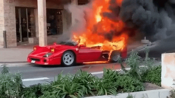Ferrari-F40-fire.gif