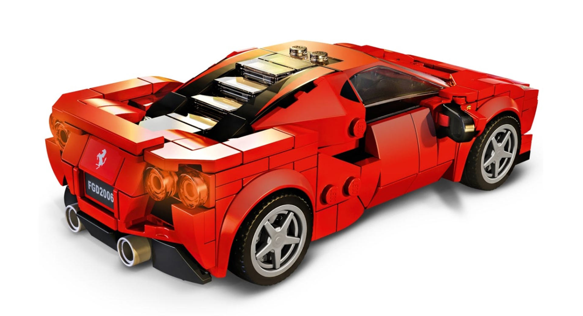You Can Build Your Own Ferrari F8 Tributo Brick By Brick For Just $20