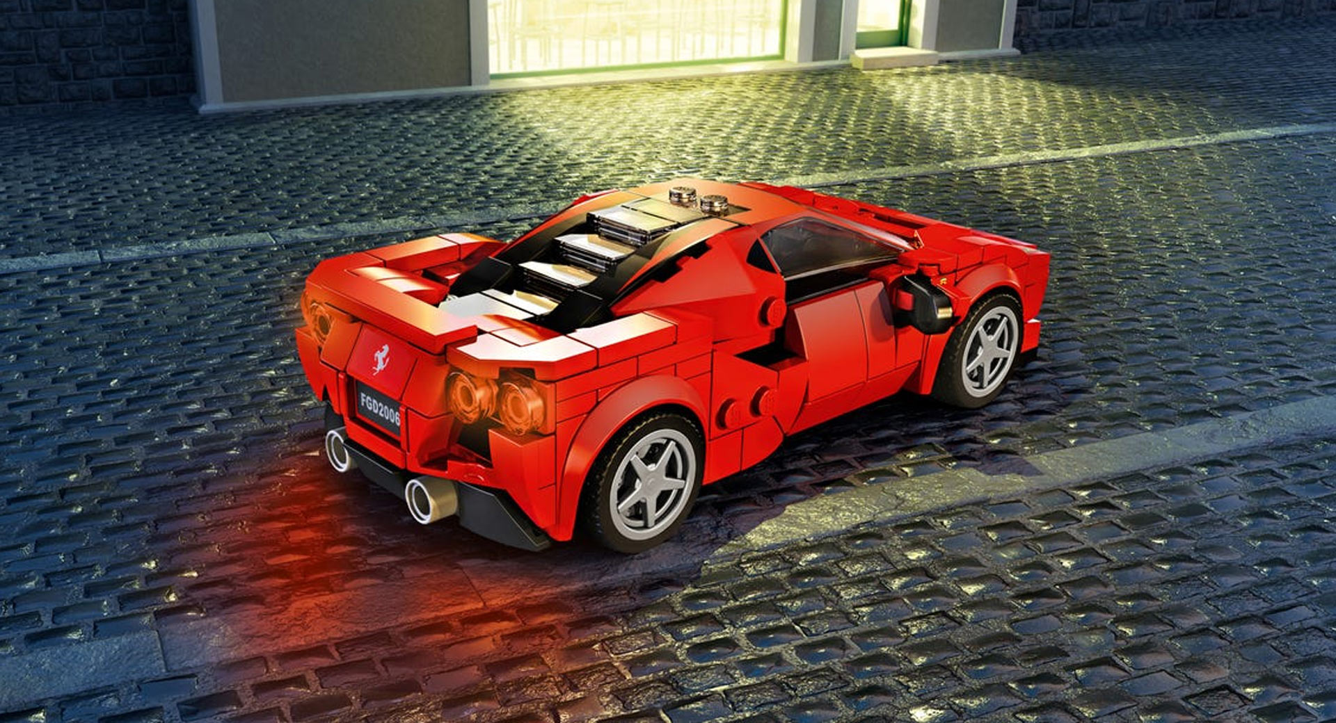 You Can Build Your Own Ferrari F8 Tributo Brick By Brick For Just $20