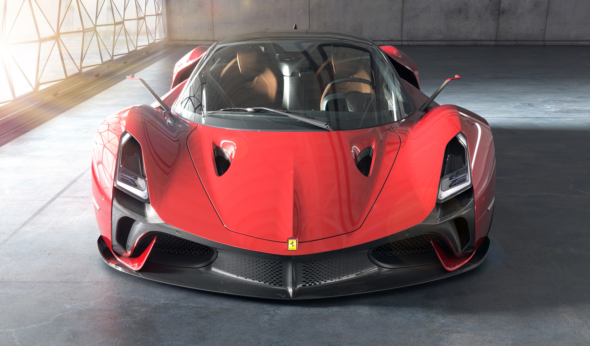 Ferrari Stallone Study Wants To Be The Ultimate Italian Hypercar