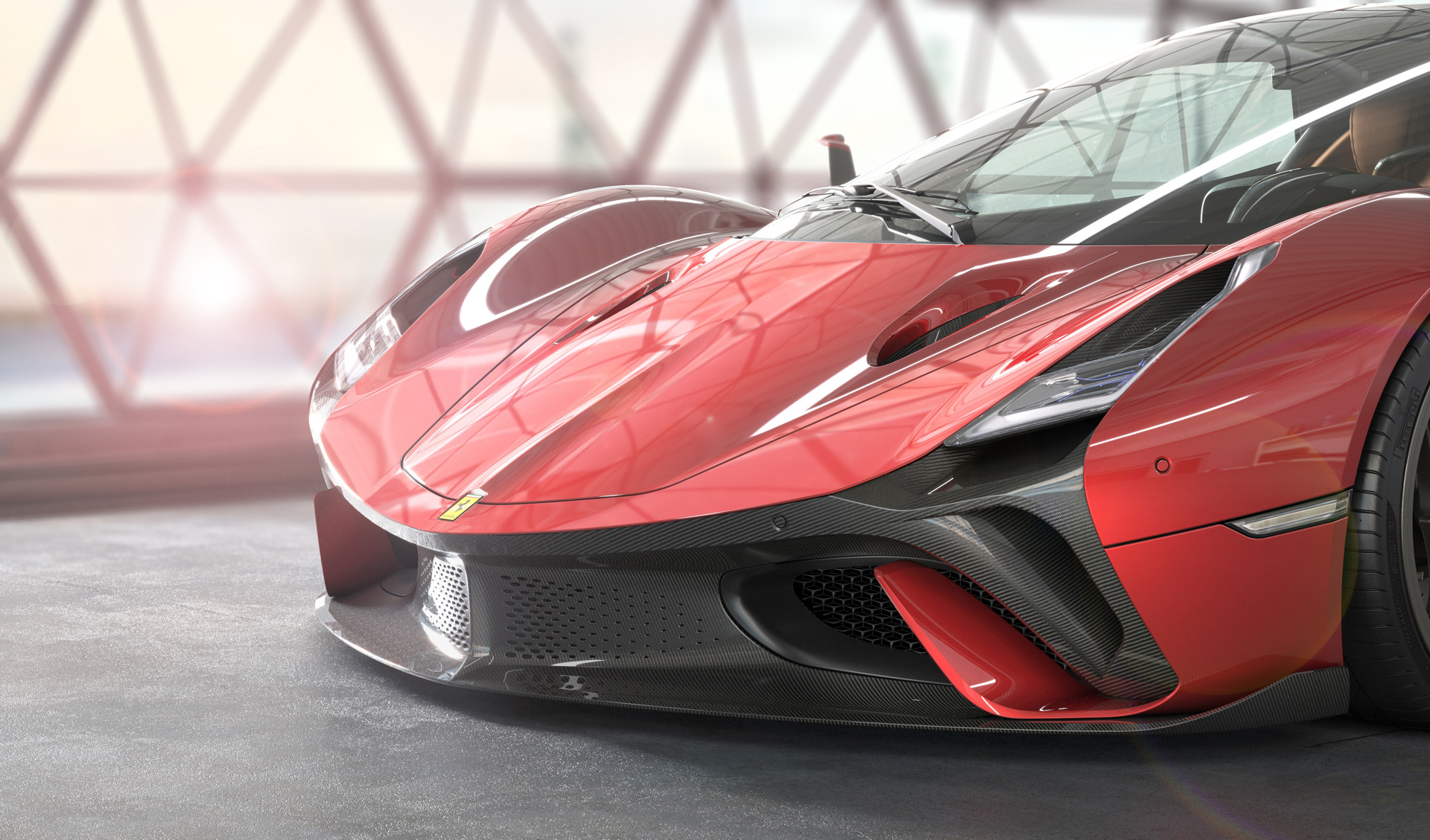 Ferrari Stallone Study Wants To Be The Ultimate Italian Hypercar