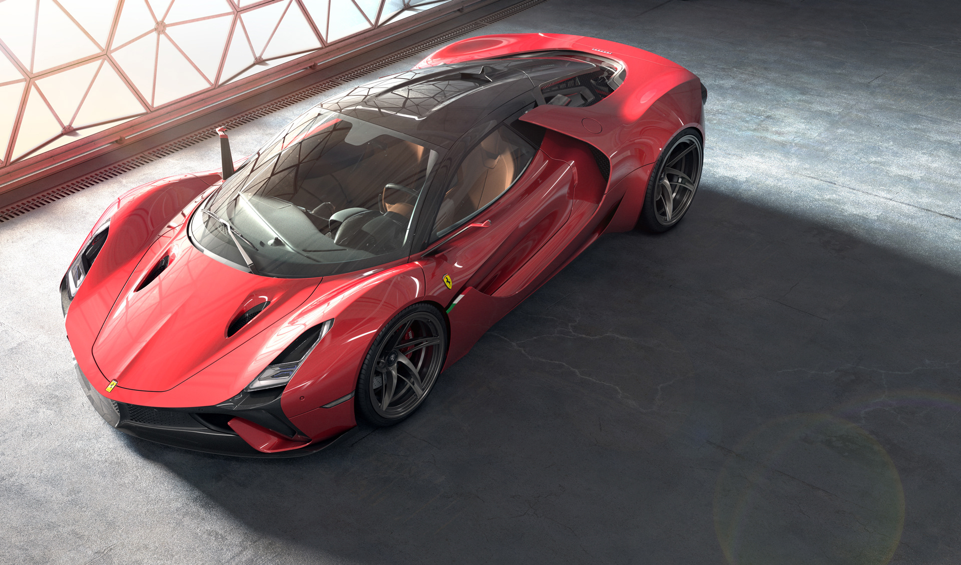 Ferrari Stallone Study Wants To Be The Ultimate Italian Hypercar