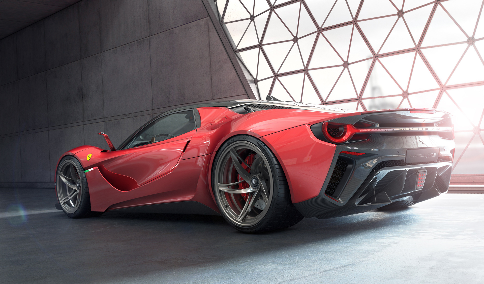 Ferrari Stallone Study Wants To Be The Ultimate Italian Hypercar