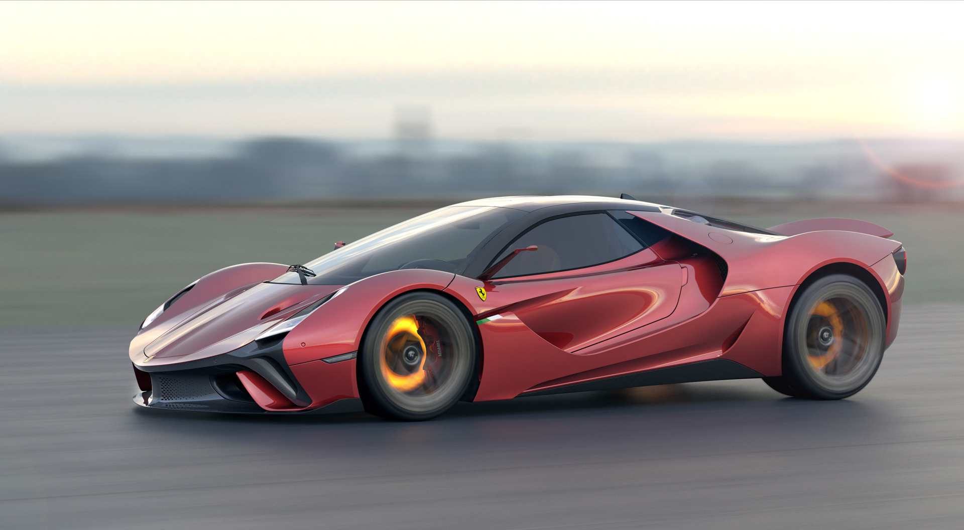 Ferrari Stallone Study Wants To Be The Ultimate Italian Hypercar