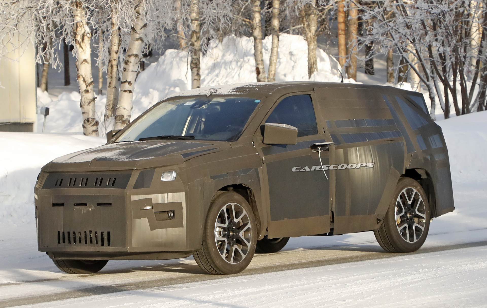 Mystery SUV Caught During Testing, Could Be South America’s Rumored Fiat Toro SUV