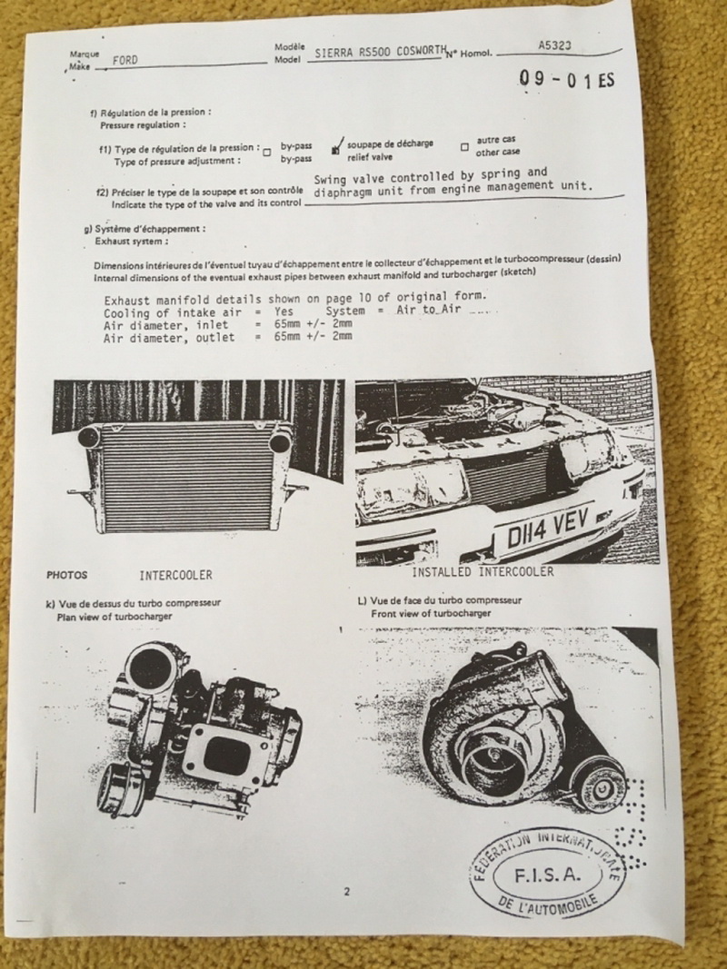 Prototype Sierra RS500 Cosworth Is The Holy Grail Of The Fast Ford Family