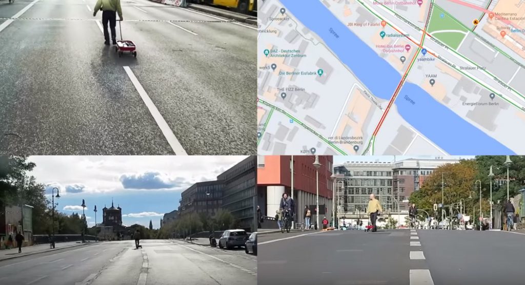  German Artist Triggers Traffic Jams On Google Maps Using 99 Smartphones