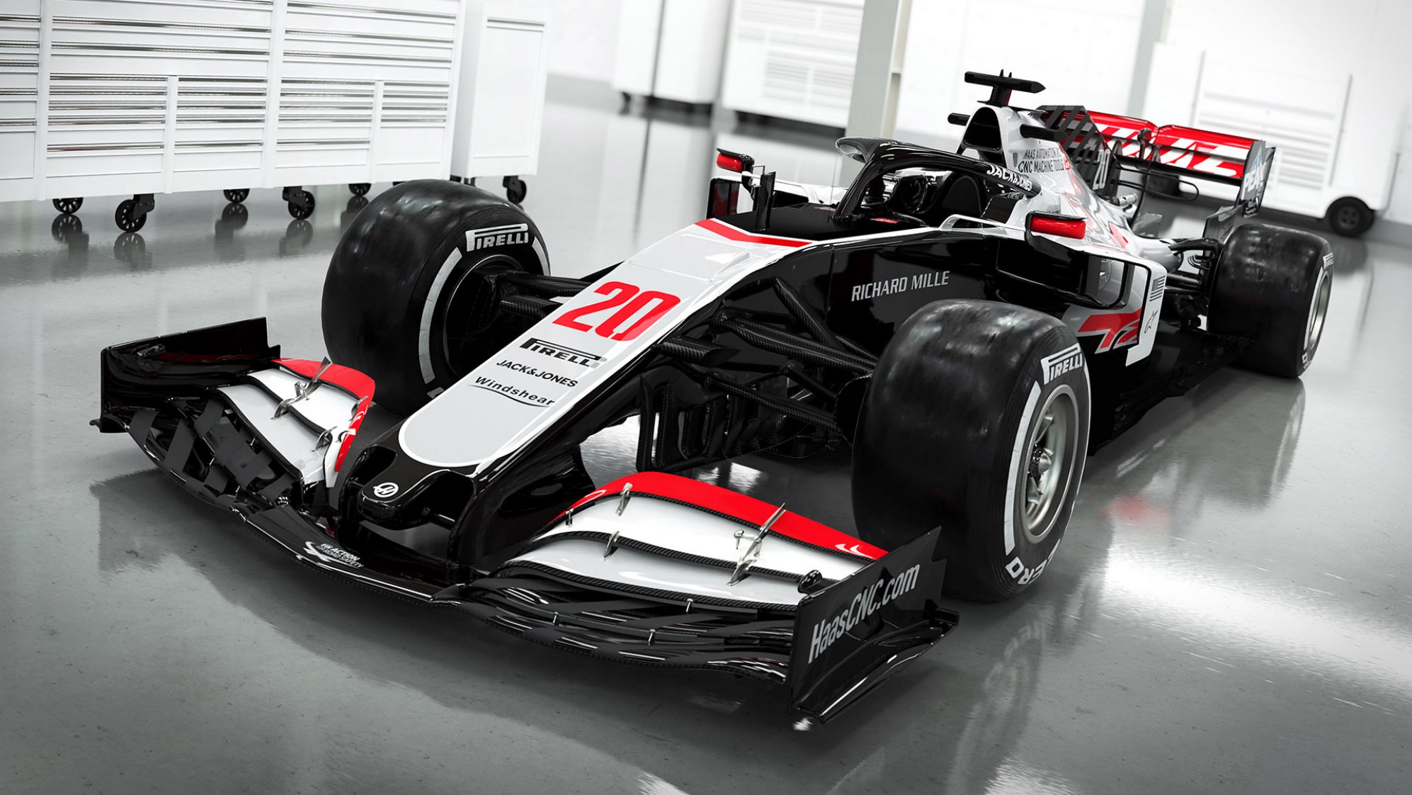 Haas Unveils Its VF-20 Racer For The 2020 F1 Season