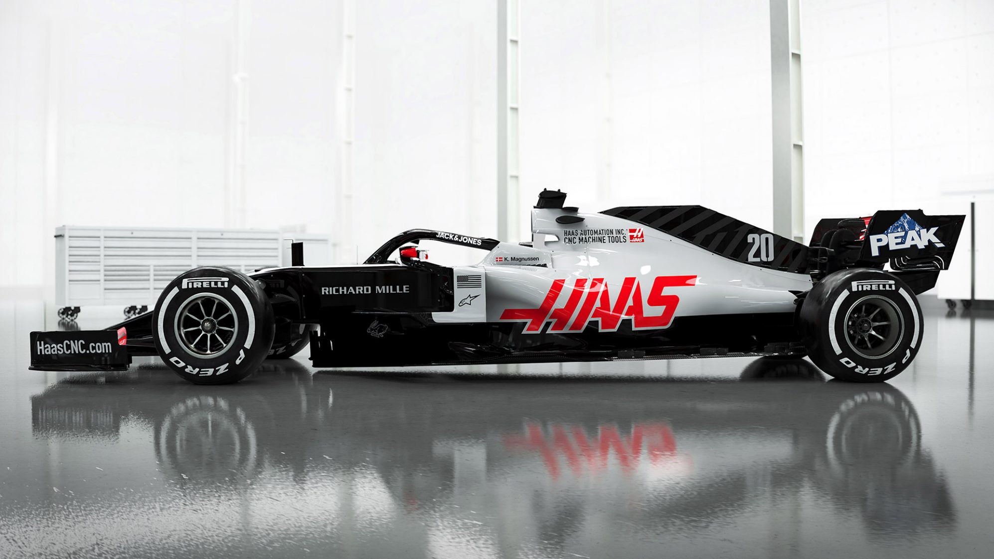 Haas Unveils Its VF-20 Racer For The 2020 F1 Season