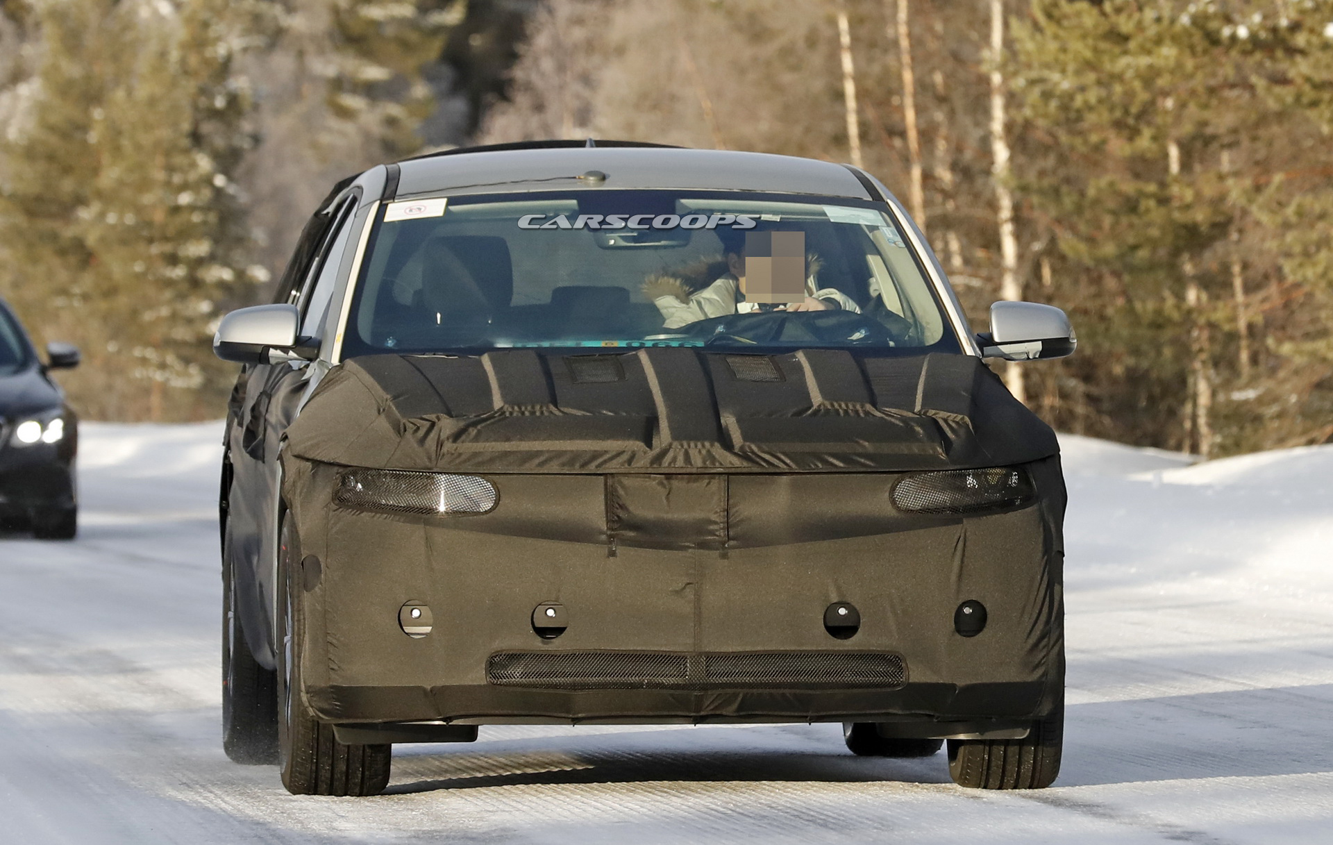 Hyundai 45 Electric Crossover Makes Spy Debut, Combines Retro Styling With New Platform