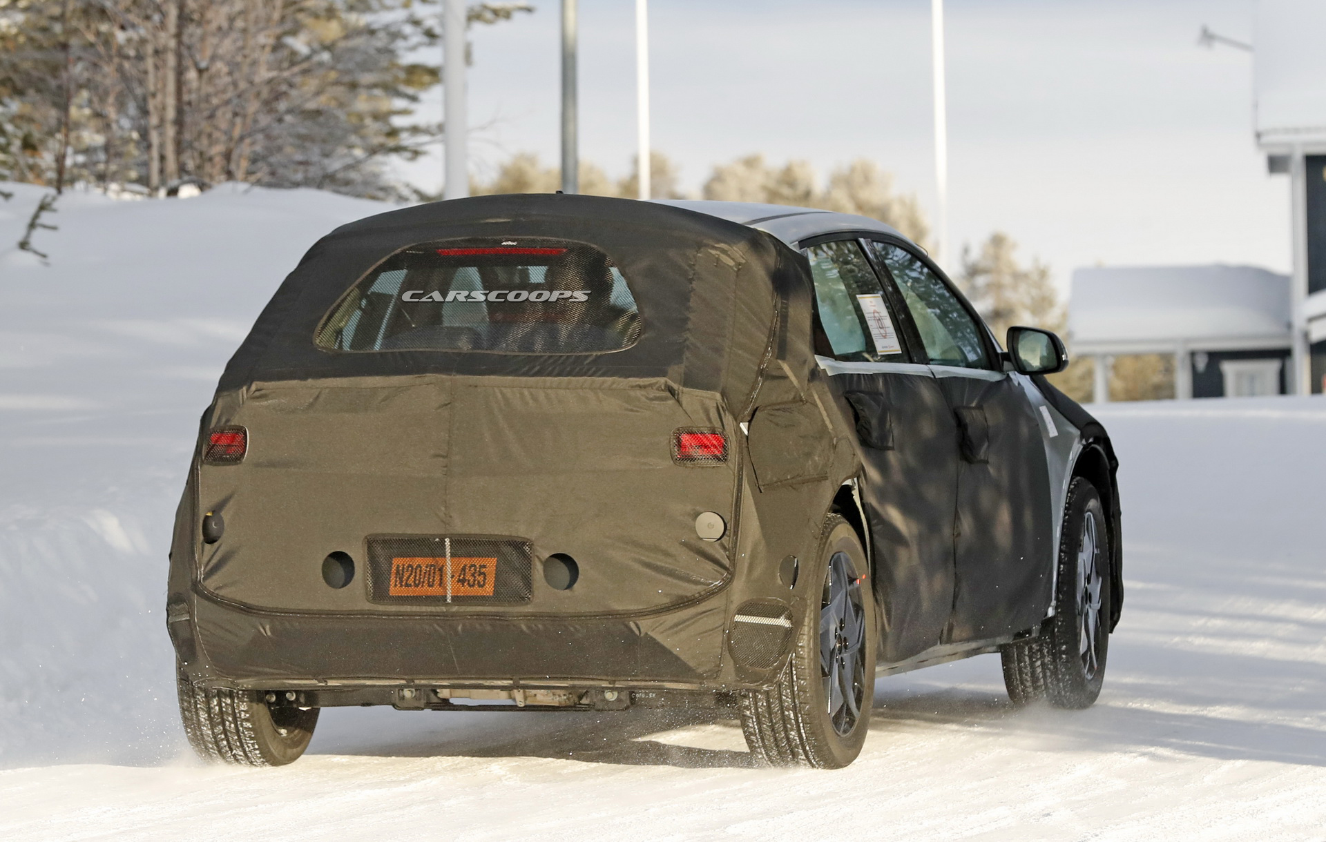 Hyundai 45 Electric Crossover Makes Spy Debut, Combines Retro Styling With New Platform