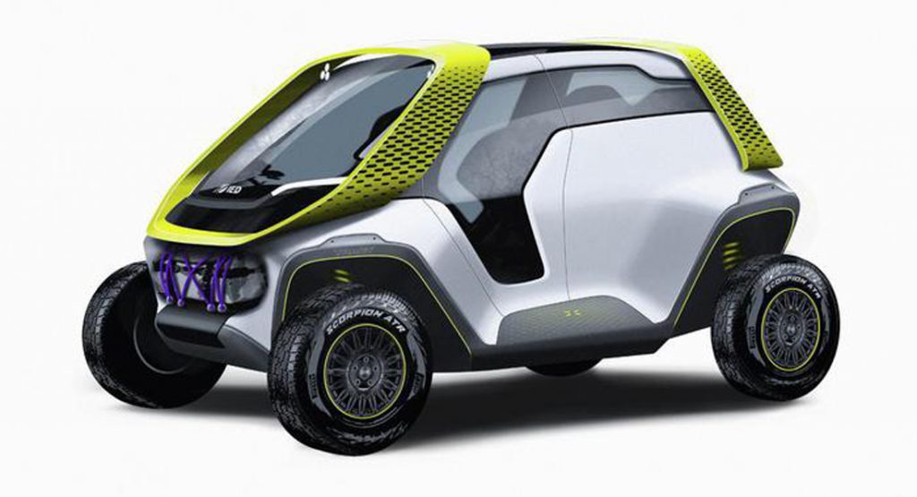 IED’s Tracy Concept Is A Tiny Electric Off-Roader With Seating For Six