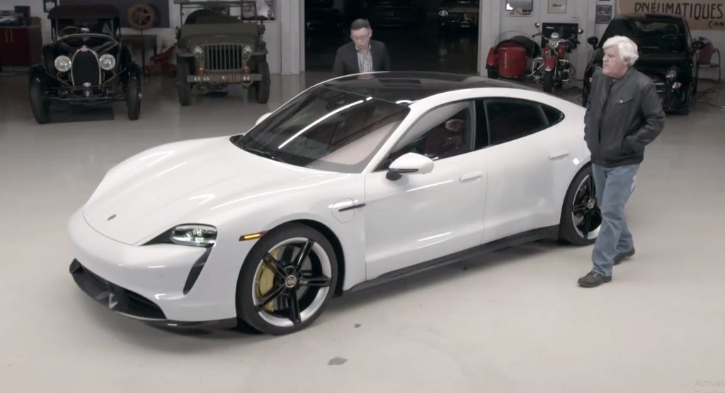Here’s What Jay Leno Thinks About The New Porsche Taycan Turbo S