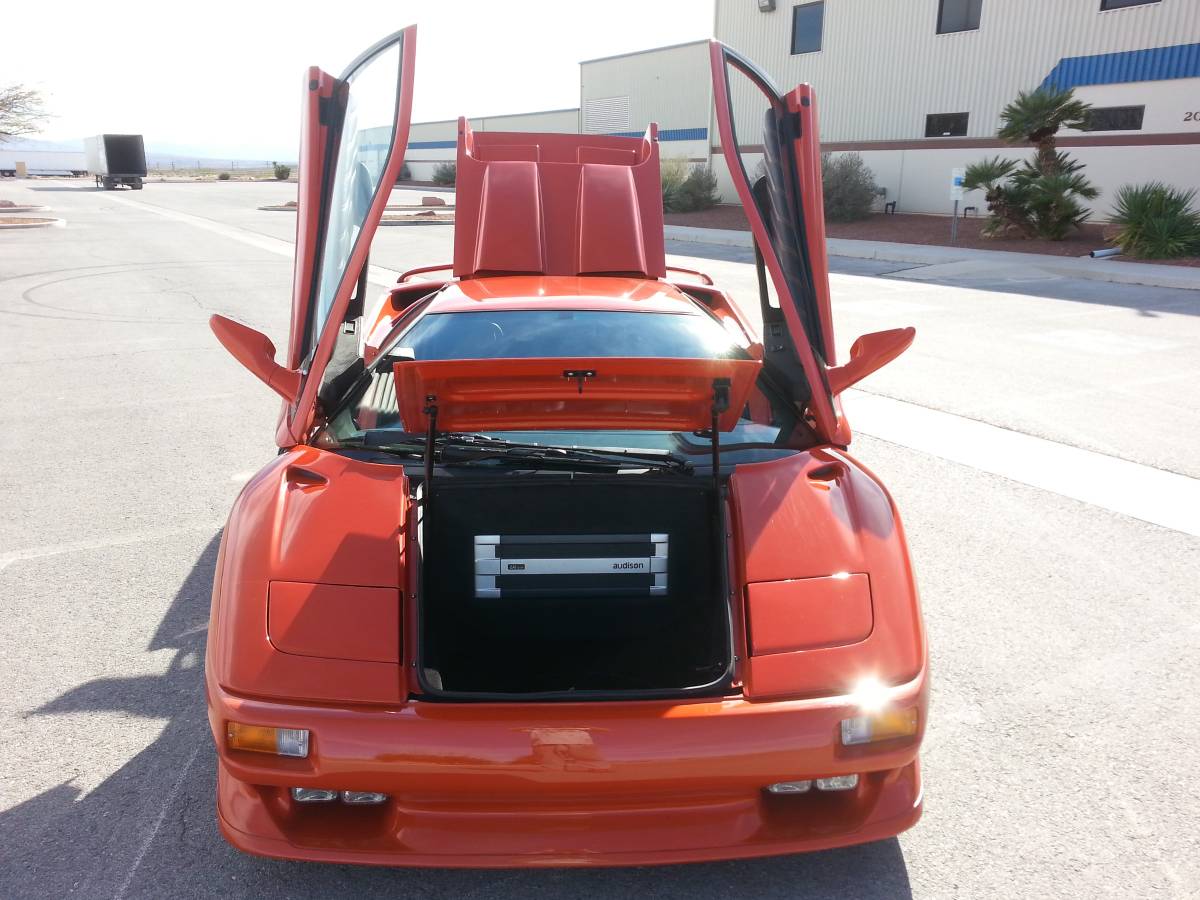 Holy Sacred Cow! Someone Swapped A Lamborghini Diablo’s V12 With A Corvette V8