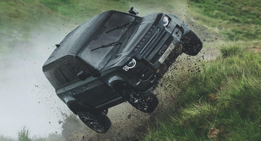 Watch New Land Rover Defender Perform Crazy Stunts In ‘No Time To Die’