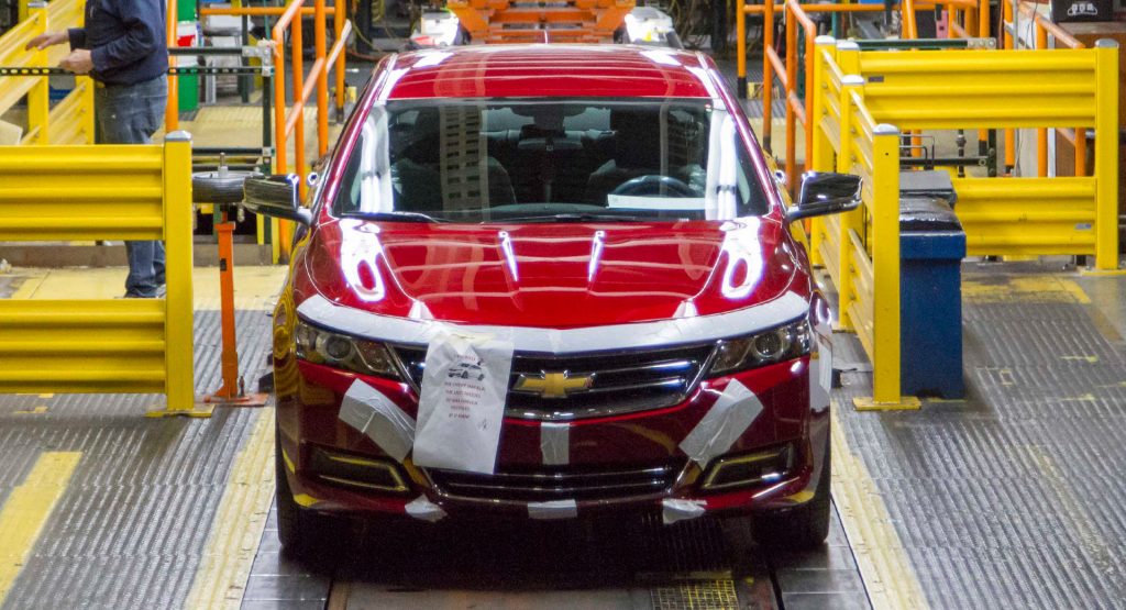  GM Builds The Last Chevrolet Impala, Exits The Large Sedan Segment In North America