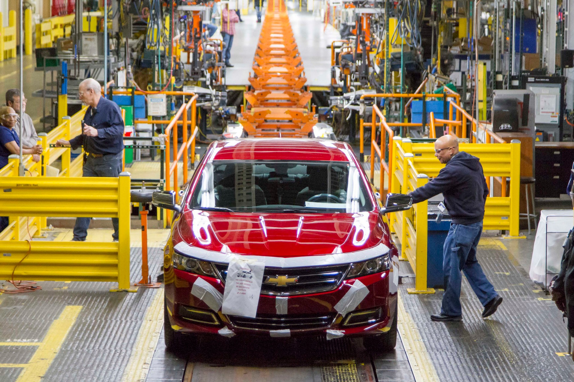GM Builds The Last Chevrolet Impala, Exits The Large Sedan Segment In North America