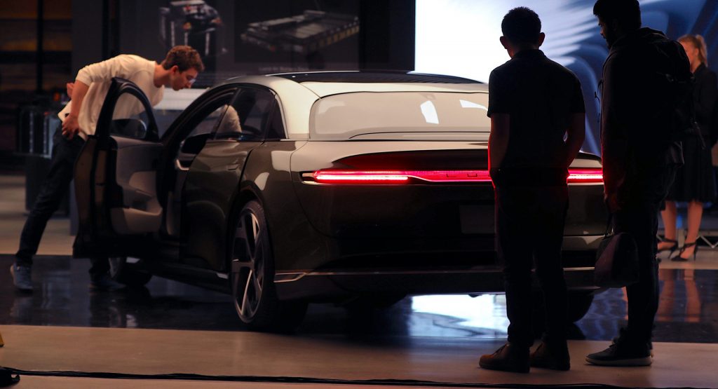 Get A New Look At The Production-Ready Lucid Air