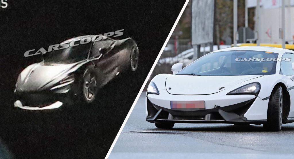  McLaren Sports Series Mule Spied As Digital Dash Could Have Revealed The Production Model