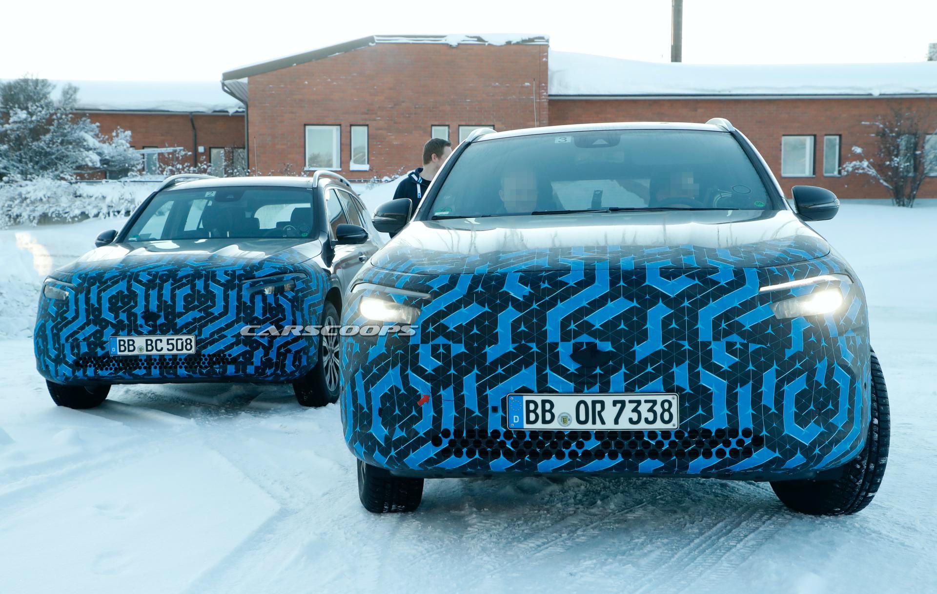 Electric Mercedes EQA And EQB Compact SUVs Show More Skin Than Ever