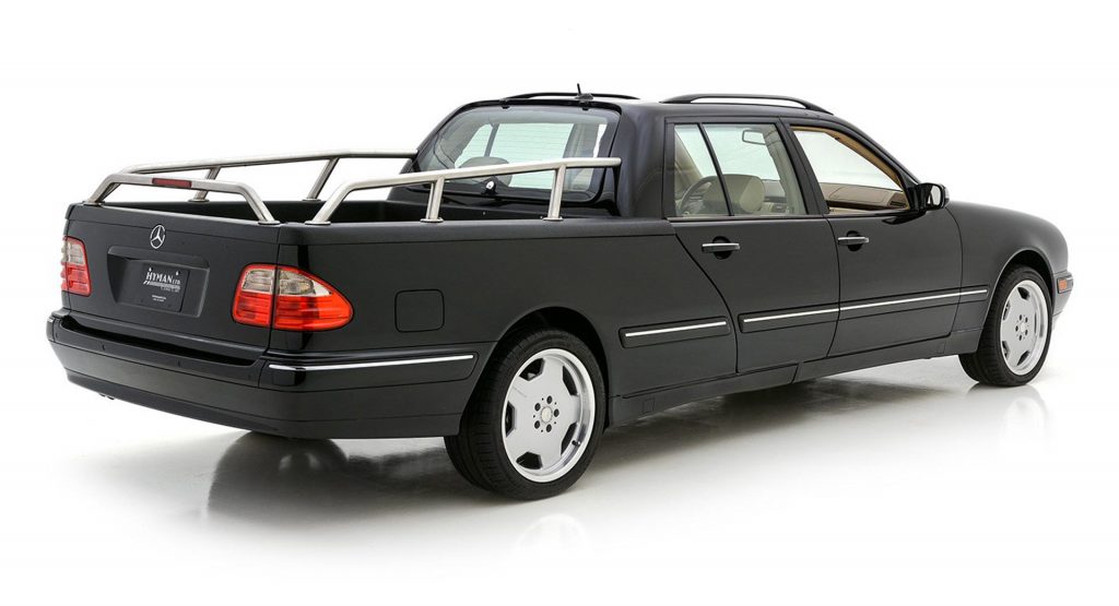 Dinamarca convertible bordillo For $69,500, You Can Get A Mercedes-Benz E320 Crewcab Pickup In The States  | Carscoops