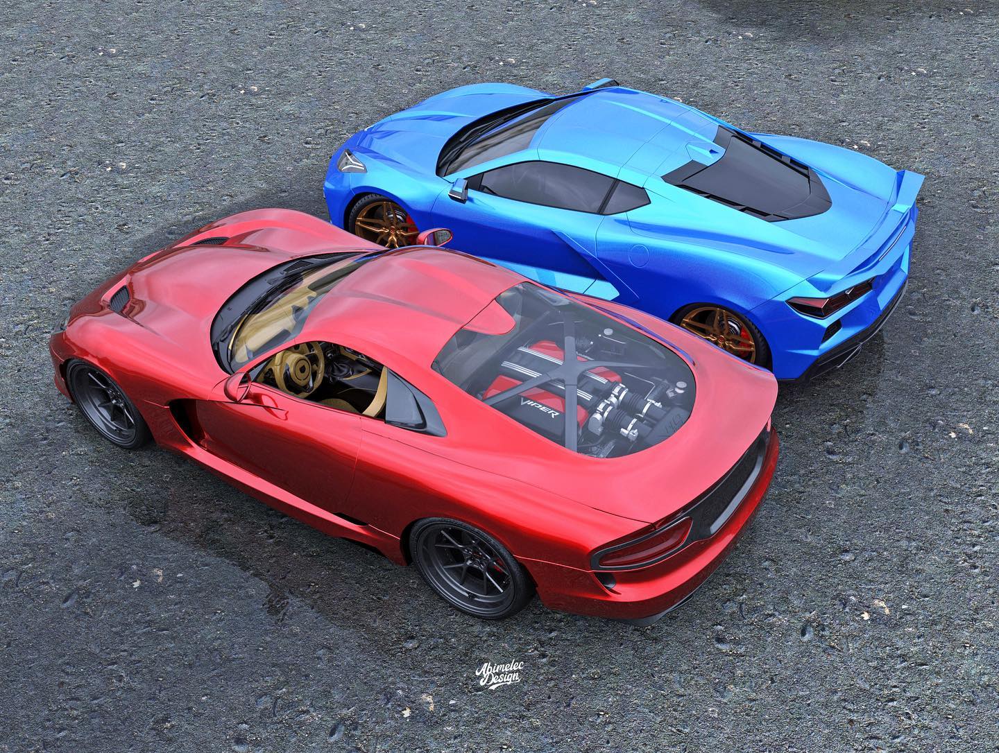 The Last Dodge Viper Works Surprisingly Well As A Mid-Engine Supercar