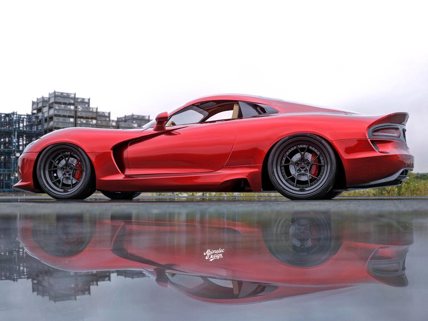 The Last Dodge Viper Works Surprisingly Well As A Mid-Engine Supercar