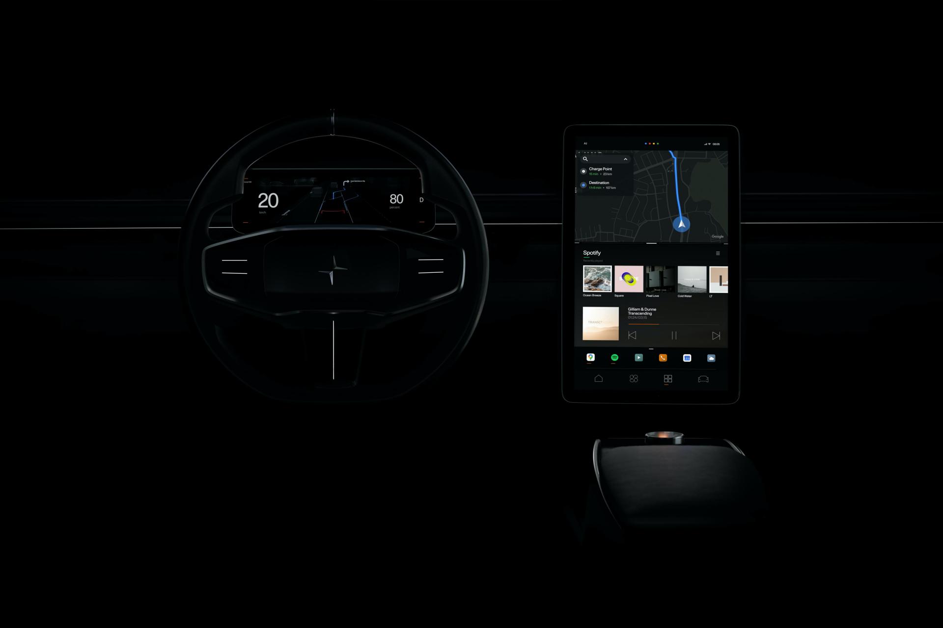 Polestar To Showcase New Android-Powered Infotainment Features On February 25