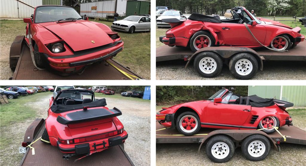 Is This Authentic But Severely Damaged 1988 Porsche 911 Slant Nose Worth Saving At $90,000?