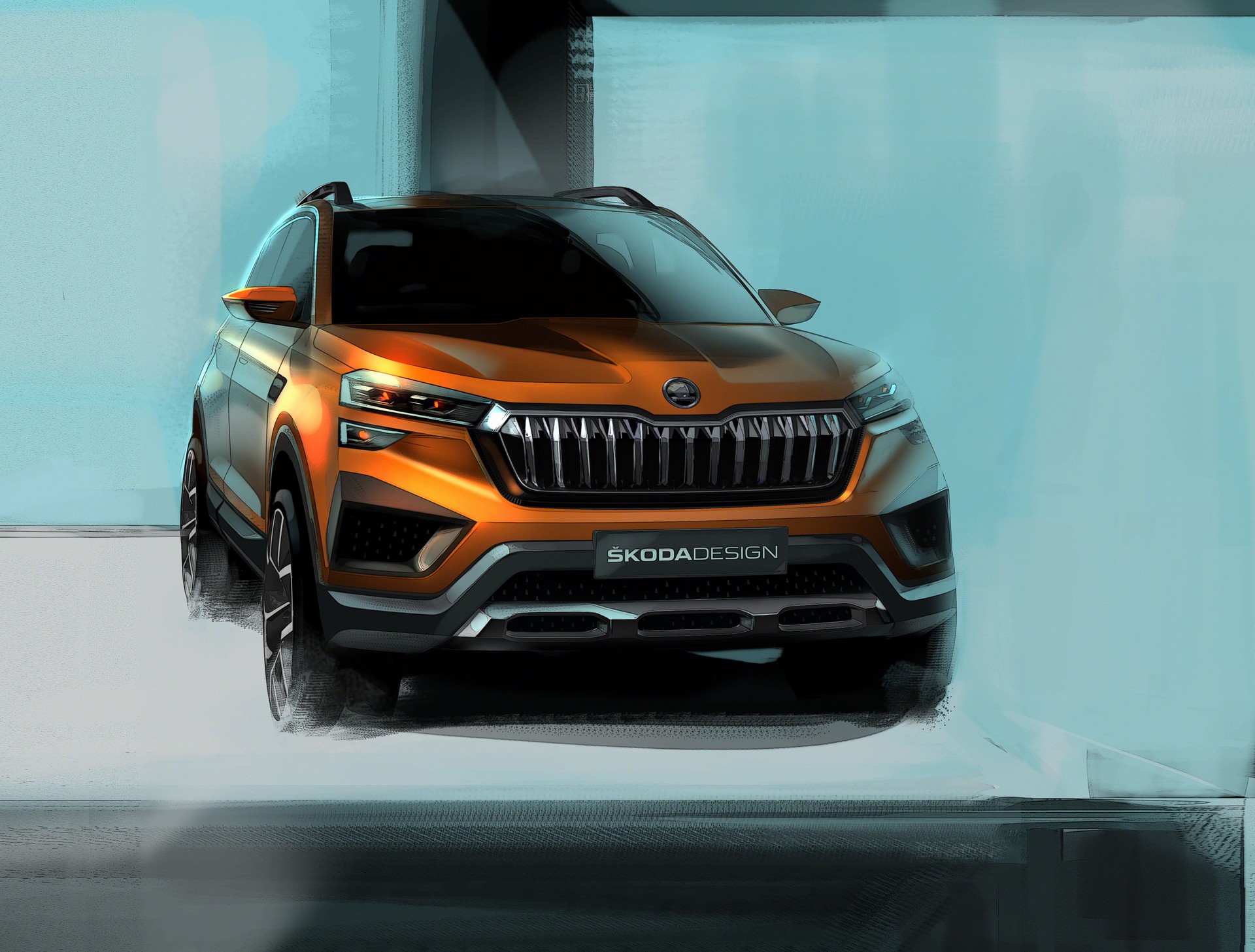 Skoda Vision IN Concept Previews An All-New Crossover For India