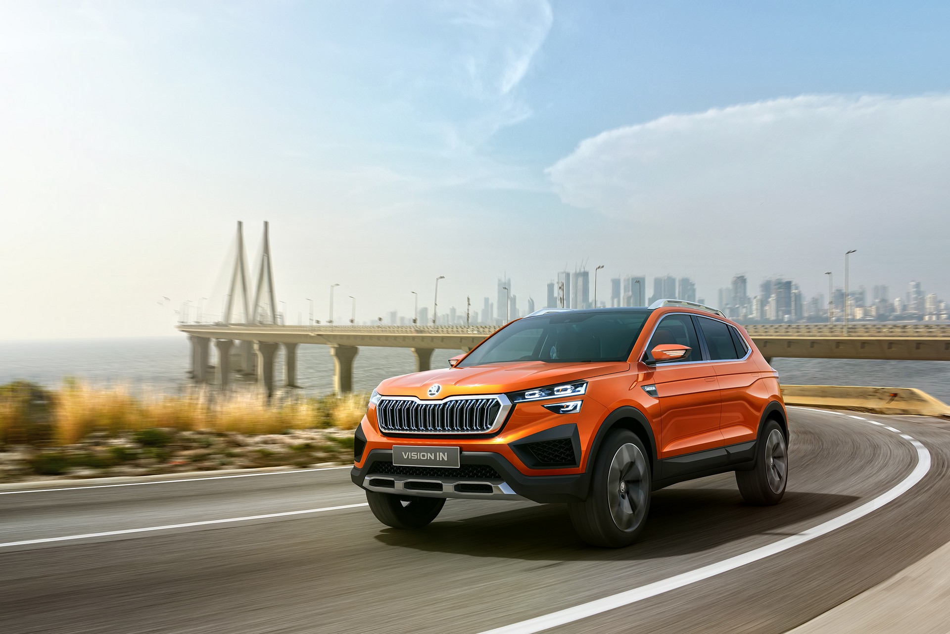 Skoda Vision IN Concept Previews An All-New Crossover For India